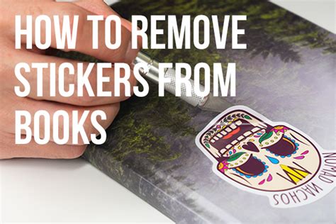 how to remove price stickers from books: the art of book restoration